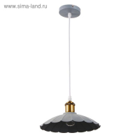 Светильник BayerLux 2034849/1 E27 40Вт серый-медь 25х25х10 см