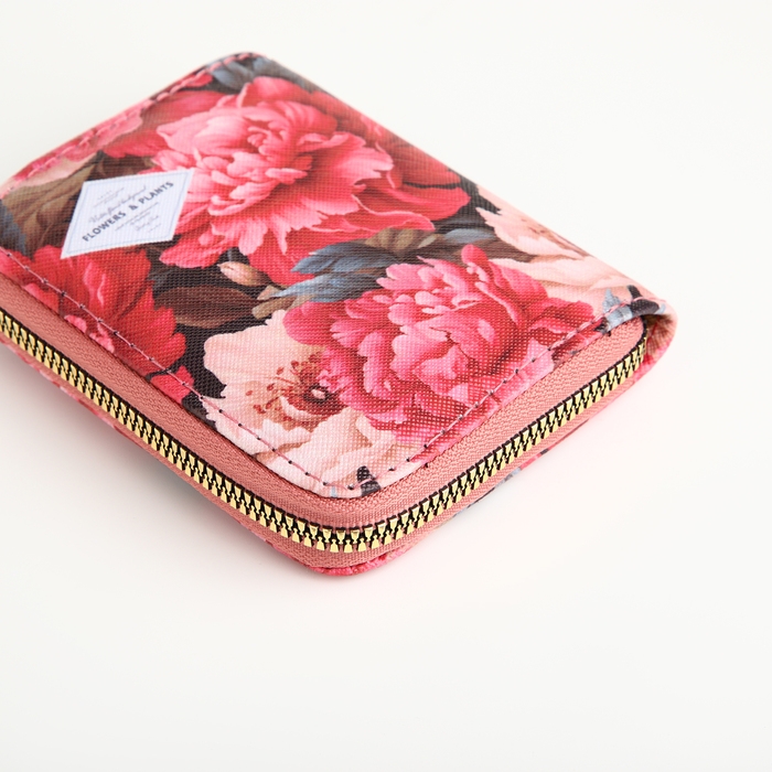 Кошелёк на молнии, цвет розовый Кошелёк на молнии, цвет розовый