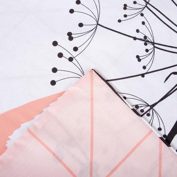 Постельное белье Этель 2 сп &laquo;Одуванчик&raquo; (вид 2) 175*215 см, 200*220 см, 70*70 см - 2 шт