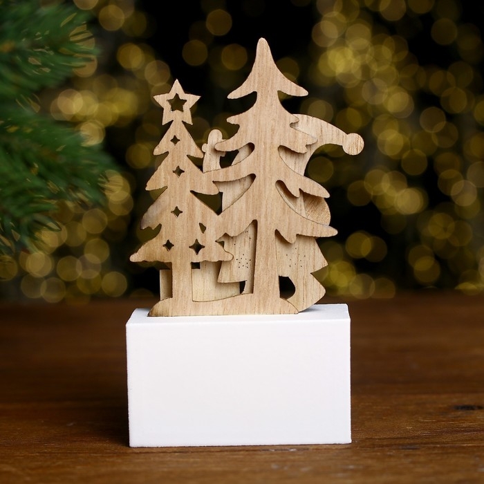 Вечный календарь «Дед Мороз, ёлки и подарки» 7 × 3,5 × 13 см Вечный календарь «Дед Мороз, ёлки и подарки» 7 × 3,5 × 13 см