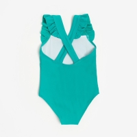 Купальник слитный детский MINAKU цвет зелёный, рост 140-146