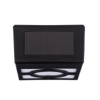 Садовый светильник на солнечной батарее, накладной, 8 × 12 × 5 см, 1 LED, свечение тёплое белое Садовый светильник на солнечной батарее, накладной, 8 × 12 × 5 см, 1 LED, свечение тёплое белое