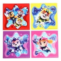 Мозаика &laquo;Щенячий патруль. Подводный мир. Двусторонние пазлы&raquo; (IQ step), Никелодион, 16 элементов