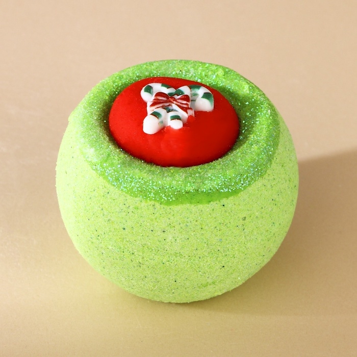 Новый Год. Бомбочка для ванны с игрушкой, 140 г, микс