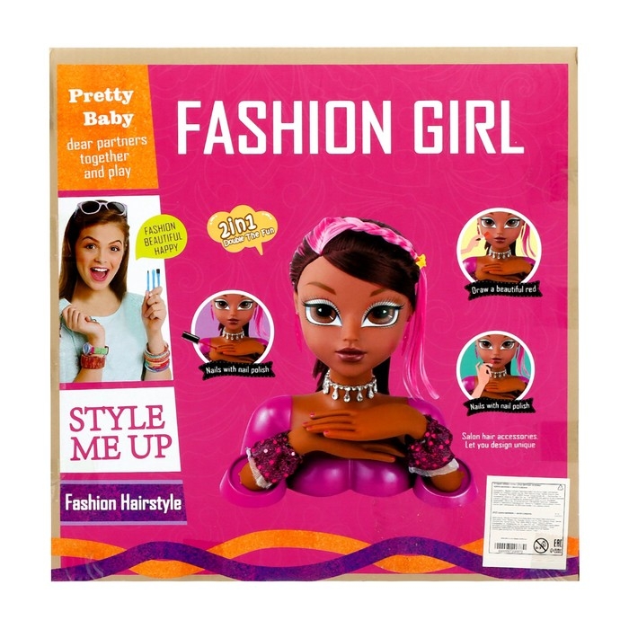 Кукла-манекен для создания причёсок &laquo;Кэсси&raquo;, с аксессуарами