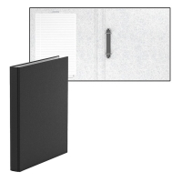 Папка на 2 кольцах, А4, ErichKrause Standart, 35 мм, 2000 мкм, ламинированная, твердая обложка, черная Папка на 2 кольцах, А4, ErichKrause Standart, 35 мм, 2000 мкм, ламинированная, твердая обложка, черная