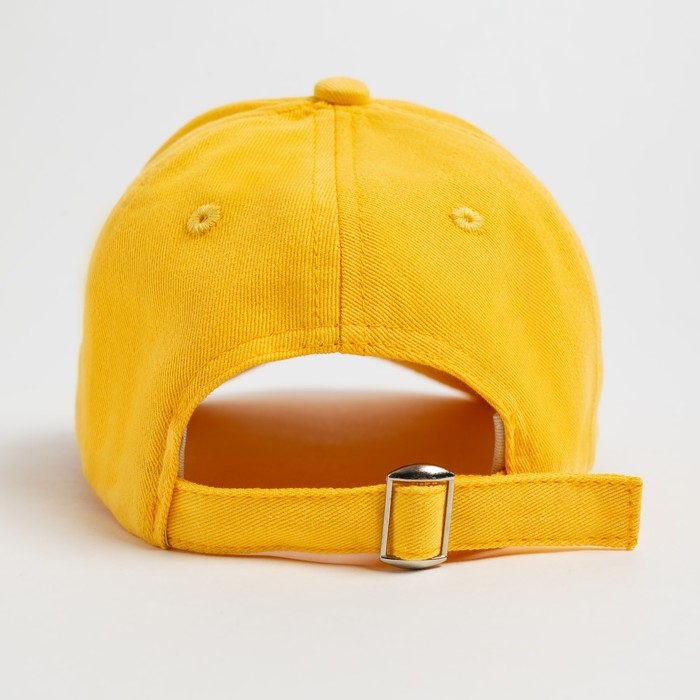 Бейсболка детская MINAKU, р-р 52-54, цв. желтый