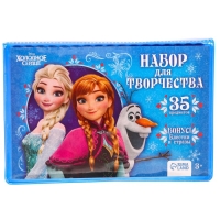 Набор для творчества, 35 предметов, "Анна и Эльза", Холодное сердце