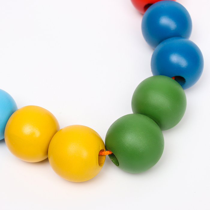 Бусы &laquo;Радуга&raquo; шары цветные, 14 шт.