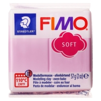 Пластика - полимерная глина, 57 г, Effect Pastel, пастельно-розовый