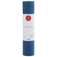 Коврик для йоги Sangh, 183×61×0,6 см, цвет синий Коврик для йоги Sangh, 183×61×0,6 см, цвет синий