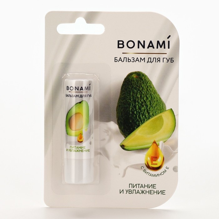 Бальзам для губ с витамином Е, увлажнение и питание, 3.5 г, BONAMI Бальзам для губ с витамином Е, увлажнение и питание, 3.5 г, BONAMI