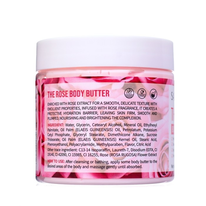 Крем для тела SADOER, 200 г с экстрактом розы Крем для тела SADOER, 200 г с экстрактом розы