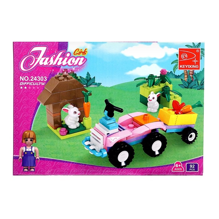 Конструктор &laquo;Квадроцикл&raquo;, 86 деталей