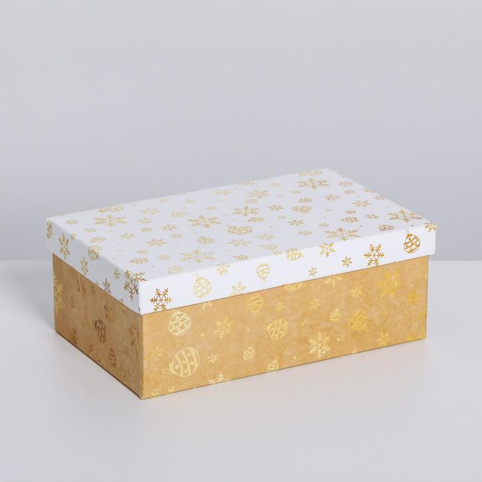 Набор коробок 10 в 1 &laquo;Снежинки&raquo;, 12 х 7 х 4 - 32.5 х 20 х, Новый год