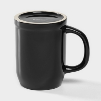 Кружка пивная керамическая Доляна, 500 мл, 15&times;10,3&times;14 см, цвет чёрный