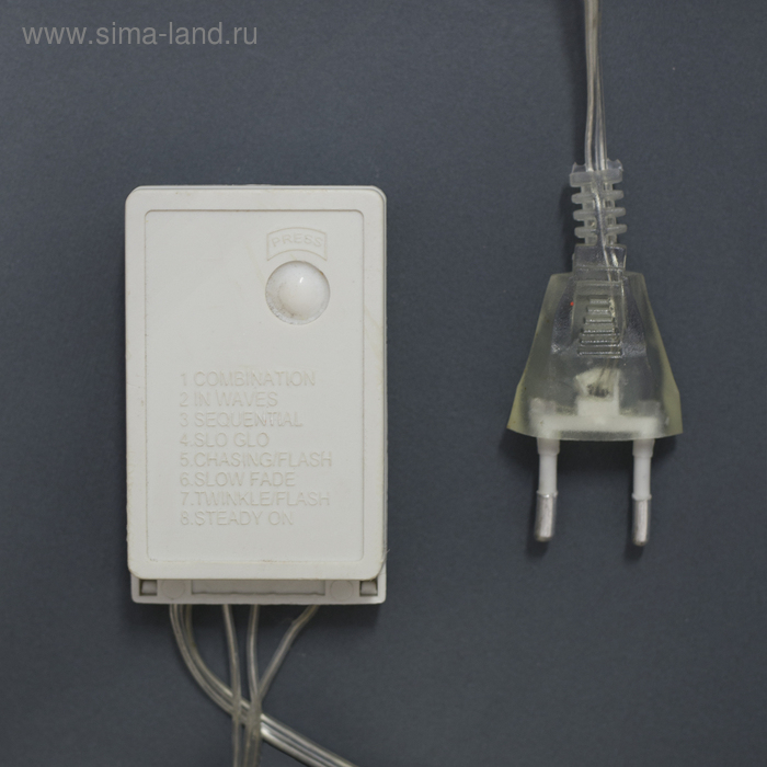 Светодиодная фигура &laquo;Олень с санями золотистый&raquo;, олень: 65 &times; 130 &times; 27 см, сани: 120 &times; 70 &times; 45 см, металл, 220 В, свечение тёплое белое