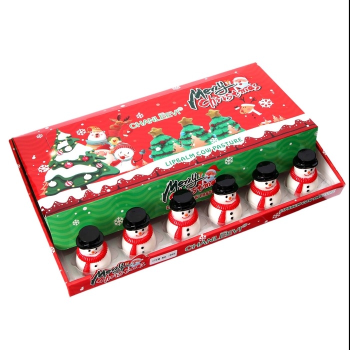 Новый год. Блеск для губ Новый год. Блеск для губ "Праздничный снеговик"