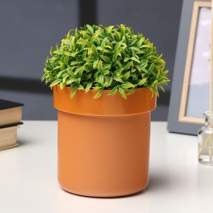 Сейф потайной, цветочный горшок, оранжевый Сейф потайной, цветочный горшок, оранжевый