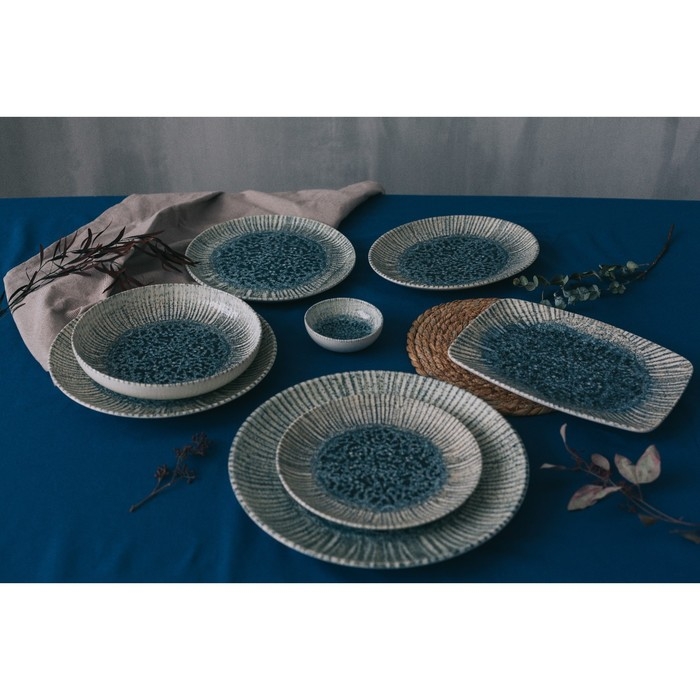 Тарелка десертная Iris Blue, d=21 см Тарелка десертная Iris Blue, d=21 см