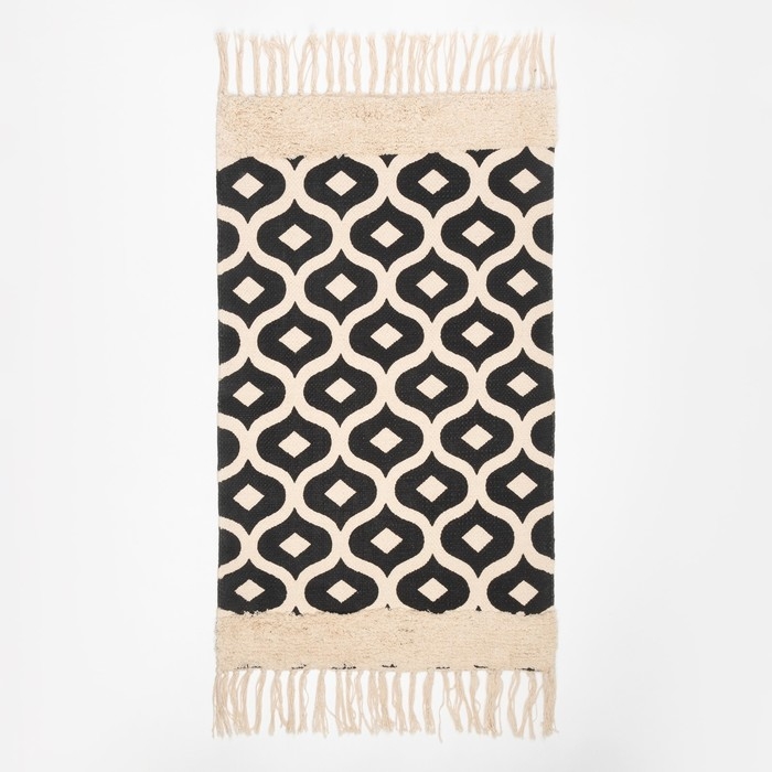 Ковер Waves 50х80 &plusmn; 3 см, 500 гр/м2, 100% хлопок