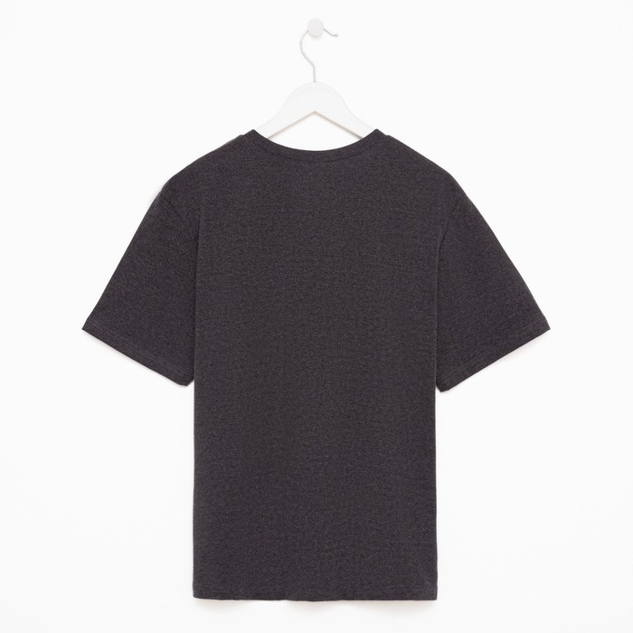 Футболка мужская MINAKU REGULAR FIT: цвет антрацит, р-р 56 Футболка мужская MINAKU REGULAR FIT: цвет антрацит, р-р 56