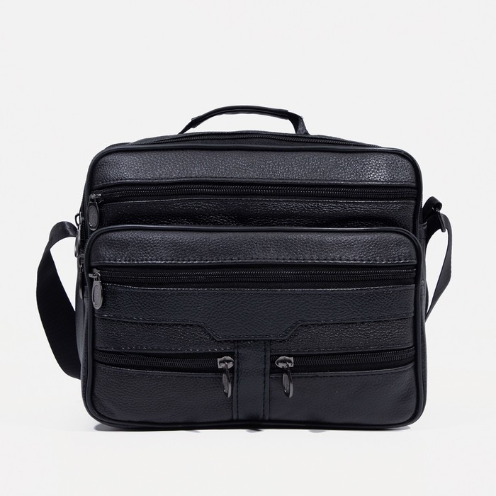 Сумка мужская, цвет чёрный