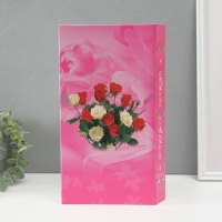 Фотоальбом на 300 фото 10х15 см Цветочный парад 33,5х18х5 см МИКС