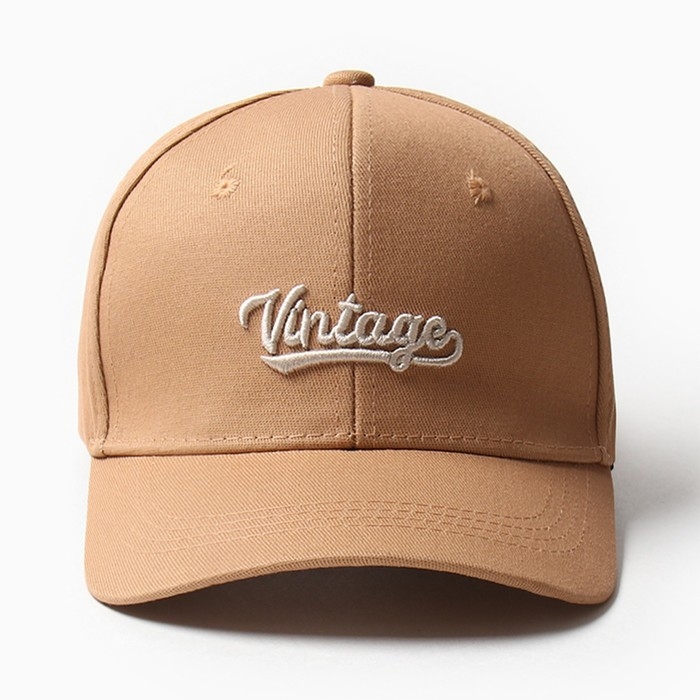 Кепка женская MINAKU Кепка женская MINAKU "Vintage", цвет горчичный, р-р 54-56