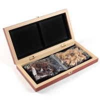 Шахматы деревянные большие "Тура", настольная игра 40х40 см, король h-9 см, пешка h-4.5 см Шахматы деревянные большие "Тура", настольная игра 40х40 см, король h-9 см, пешка h-4.5 см