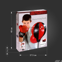 Набор для бокса &laquo;Профи&raquo;: напольная груша, перчатки