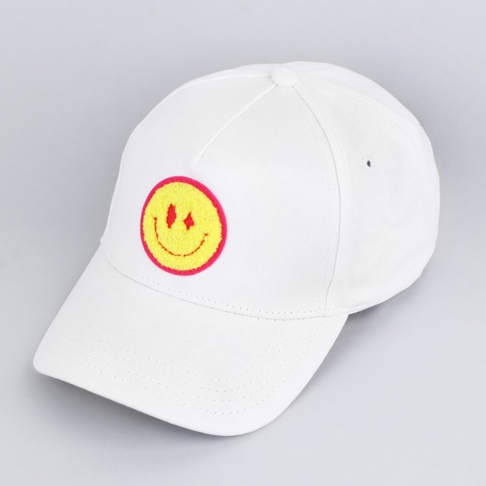 Кепка женская «айл», цвет белый, р-р 56 Кепка женская «айл», цвет белый, р-р 56