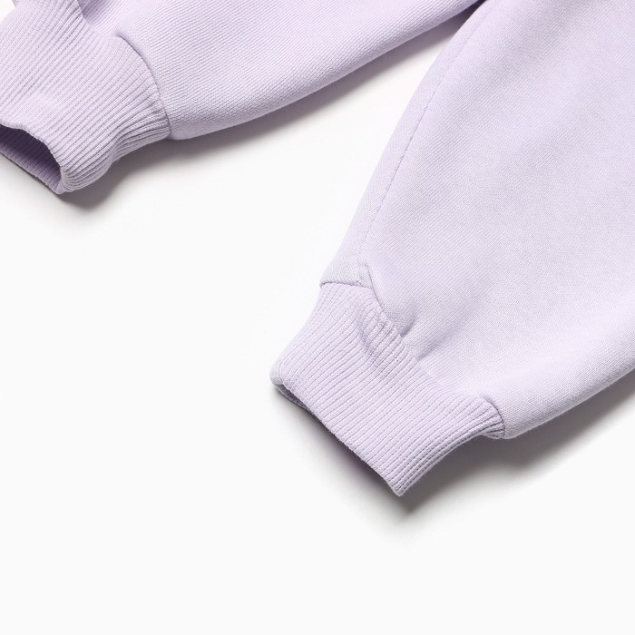 Костюм для девочек (свитшот, брюки), НАЧЁС, цвет сиреневый, рост 104 см Костюм для девочек (свитшот, брюки), НАЧЁС, цвет сиреневый, рост 104 см