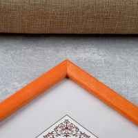 Фоторамка сосна с14 21х30 см, 069 оранжевый (пластиковый экран) Фоторамка сосна с14 21х30 см, 069 оранжевый (пластиковый экран)