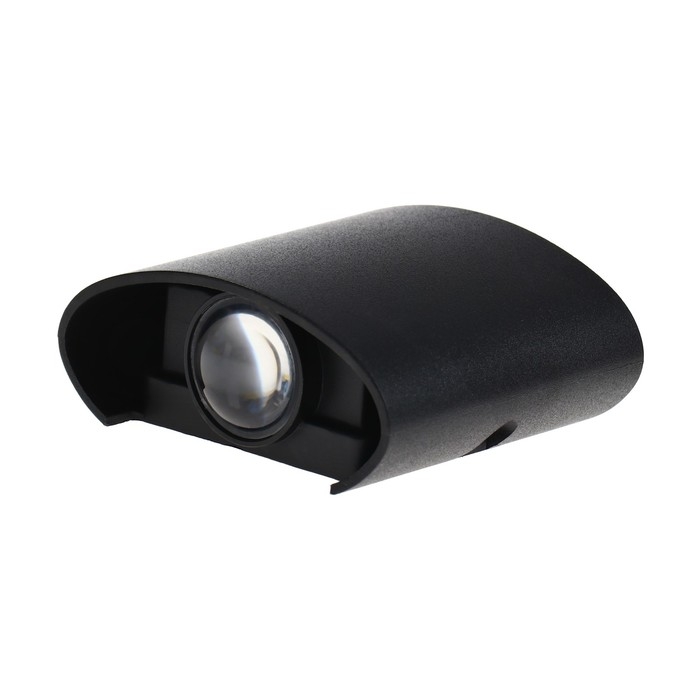 Светильник фасадный &laquo;Полусфера&raquo;, FSD-075, 2 Вт, 3000К, 1 луч, IP65, 220 В, пластик, черный   1008420