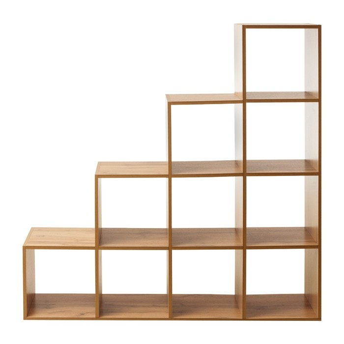 Стеллаж №4 1390х356х1410 Дуб вотан