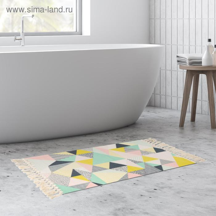 Коврик Этель Коврик Этель "Геометрия" 60х90 см, 50% хл, 50% п/э