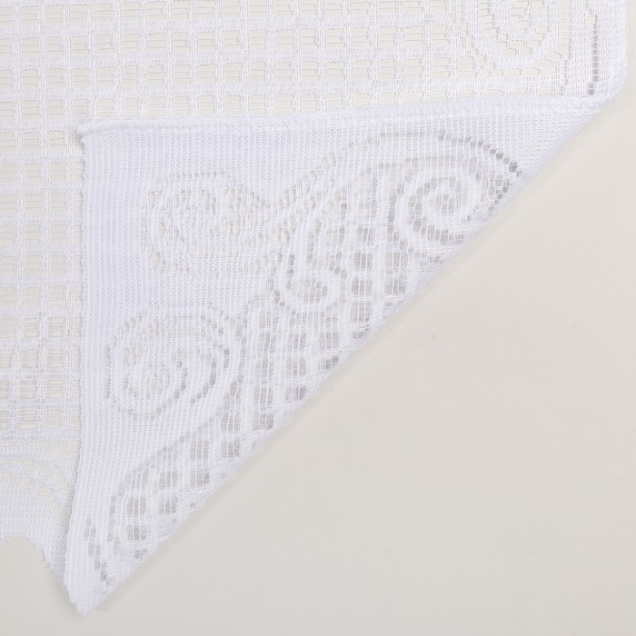 Тюль на кухню со шторной лентой, 300х205 см, 100% полиэстер