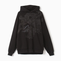 Толстовка мужская НАЧЁС, цвет чёрный, размер 50 (L)