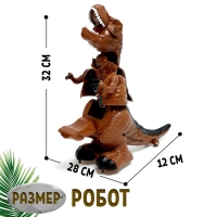 Робот «Динозавр», трансформируется, световые и звуковые эффекты, работает от батареек Робот «Динозавр», трансформируется, световые и звуковые эффекты, работает от батареек