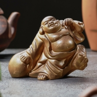 Фигурка для чайной церемонии - хамелеон "Хотэй" 13х4х9см Фигурка для чайной церемонии - хамелеон "Хотэй" 13х4х9см