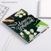 Ежедневник учителя &laquo;Лучшему Учителю&raquo;, формат А5, твёрдая обложка картон 7БЦ, 160 листов