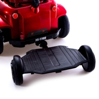 Электромобиль &laquo;Ретро&raquo;, с подставкой для родителя, цвет красный глянец