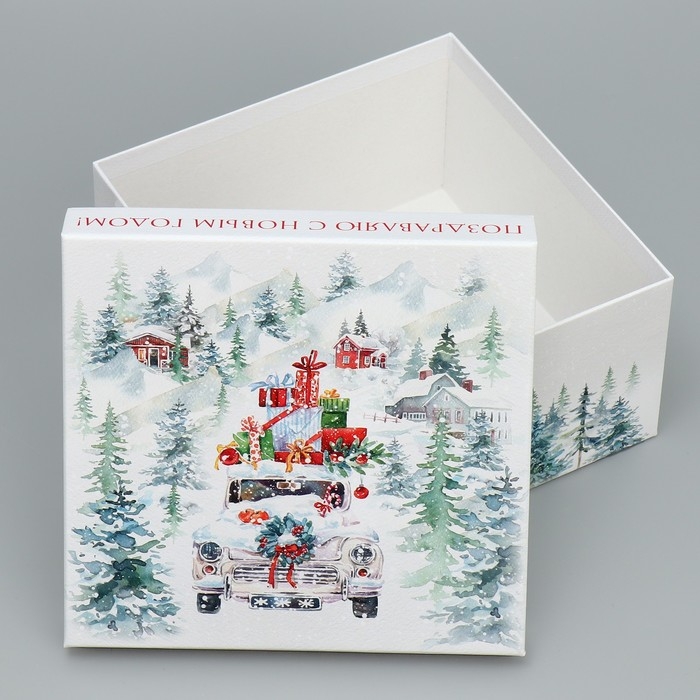 Набор подарочных коробк 6 в 1 &laquo;Исполнения желаний&raquo;, 10 х 10 х 6 &ndash; 20 х 20 х 11 см, Новый год