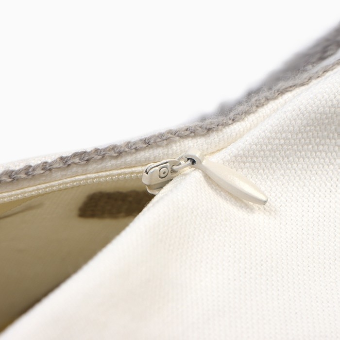 Наволочка декоративная &laquo;Этель&raquo; Бохо Home, 45х45 см, цвет серый