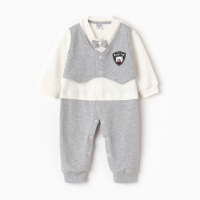 Комбинезон детский, цвет серый, рост 74 см Комбинезон детский, цвет серый, рост 74 см