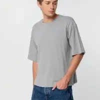 Футболка унисекс оверсайз Street Vibes, серая, размер M/L