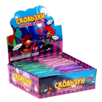 Мялка &laquo;Скользун&raquo;, с водой, звёзды, маленький цвета МИКС