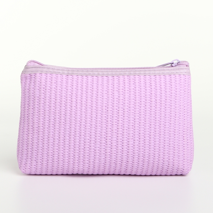 Набор косметичек 3 в 1 на молнии, цвет сиреневый