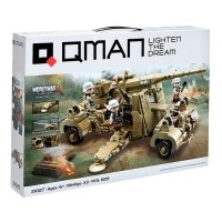 Конструктор Вторая мировая война &laquo;Зенитное орудие&raquo;, 829 деталей